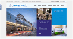 Desktop Screenshot of hotelpalac.cz